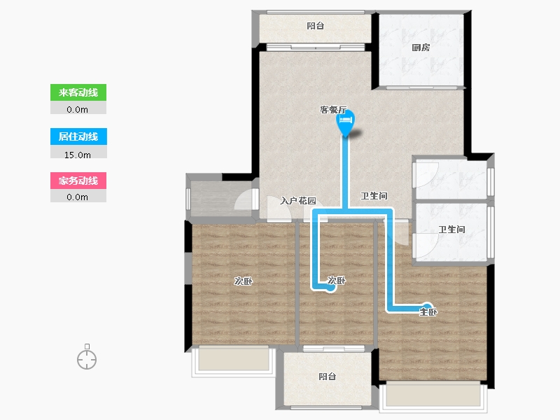 福建省-莆田市-万好国际ECO城-100.00-户型库-动静线