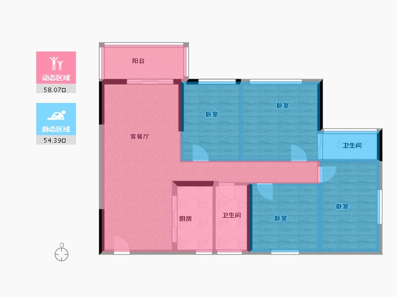 广东省-河源市-华达国际-101.48-户型库-动静分区