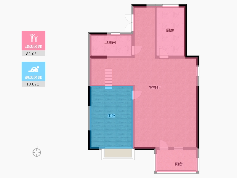 山东省-青岛市-天一仁和珑樾海-92.00-户型库-动静分区