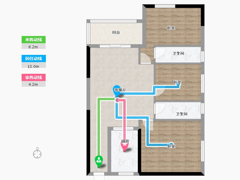 广东省-河源市-华达国际-89.34-户型库-动静线