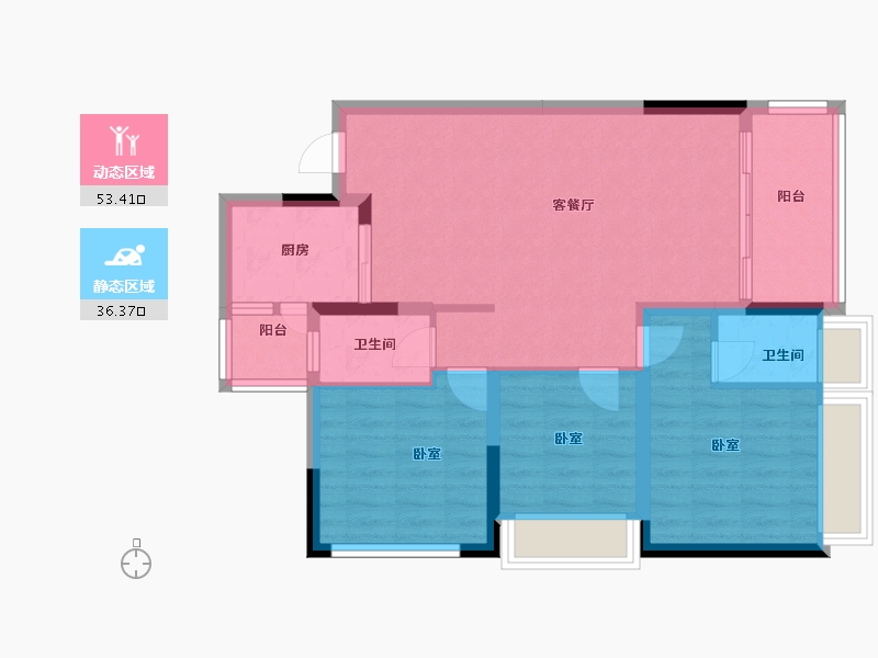 广东省-河源市-新河中央-80.27-户型库-动静分区