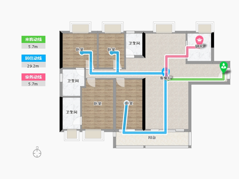 广东省-河源市-星光·源江学苑-118.90-户型库-动静线