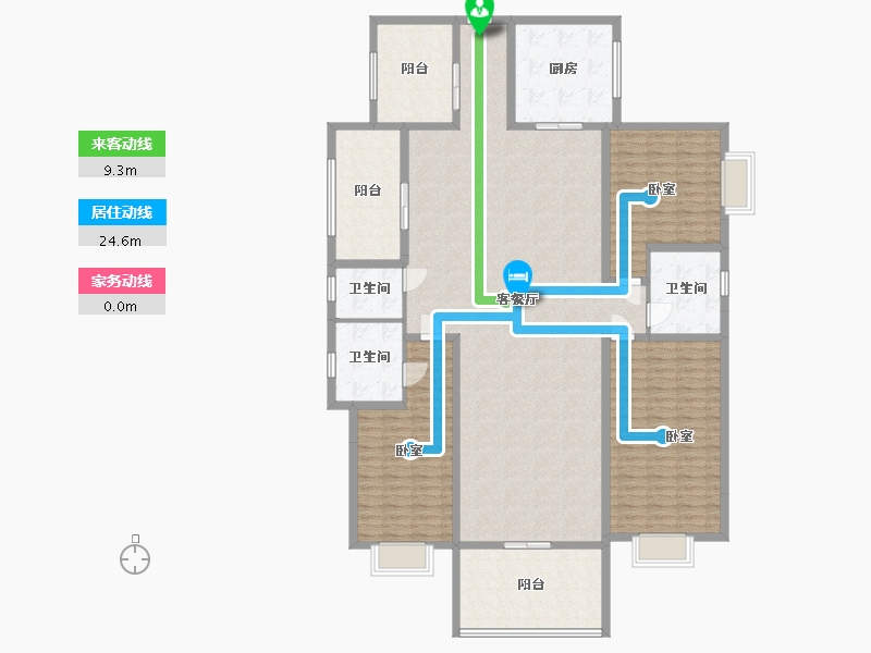 广东省-汕尾市-海丰新城和樾-186.32-户型库-动静线