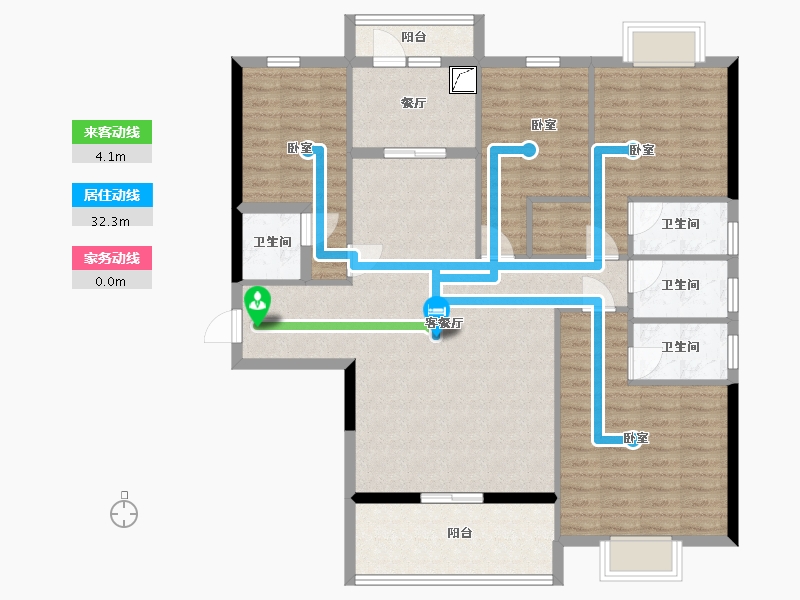 广东省-汕尾市-金尊豪庭-120.26-户型库-动静线