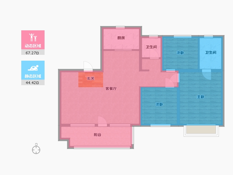 山东省-青岛市-青岛佳诺华国际医养健康小镇-99.99-户型库-动静分区