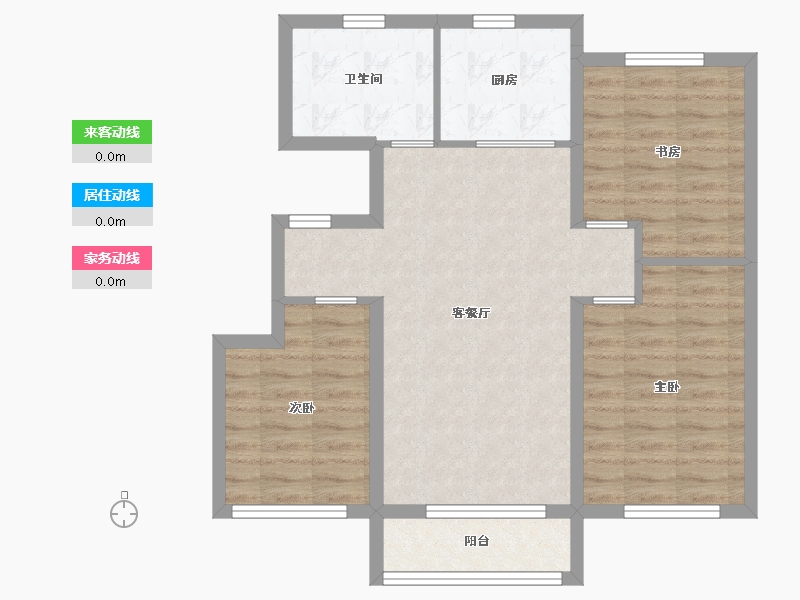 山东省-烟台市-中节能聚创新城-75.01-户型库-动静线