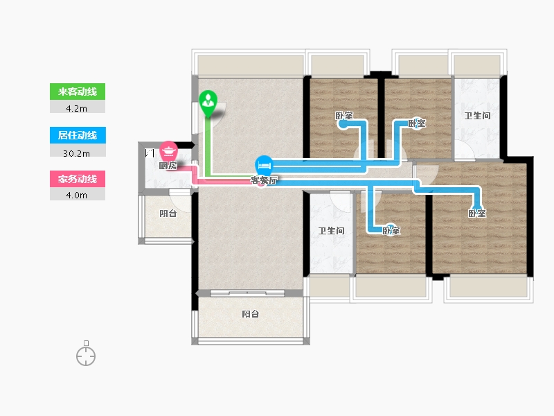 广东省-河源市-十里东岸·江语城-98.47-户型库-动静线