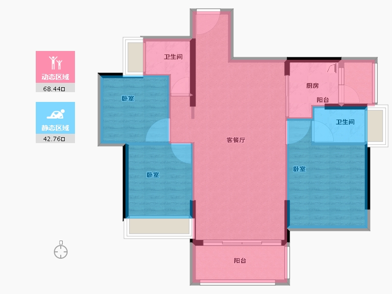 广东省-阳江市-星海湾-101.01-户型库-动静分区