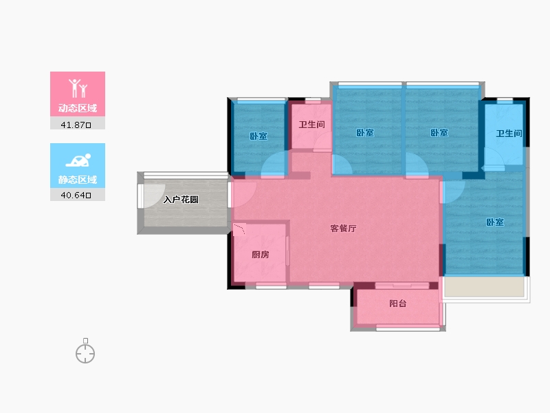 广东省-广州市-保利拾光年-79.00-户型库-动静分区