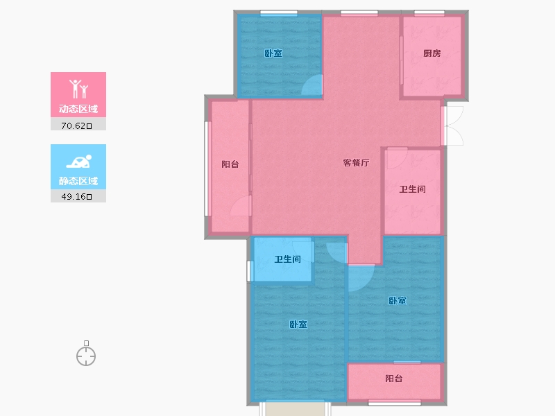 山东省-聊城市-大唐郡-110.35-户型库-动静分区