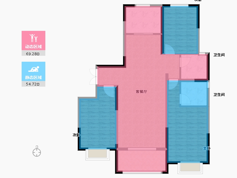 山东省-济宁市-名仕城-112.00-户型库-动静分区