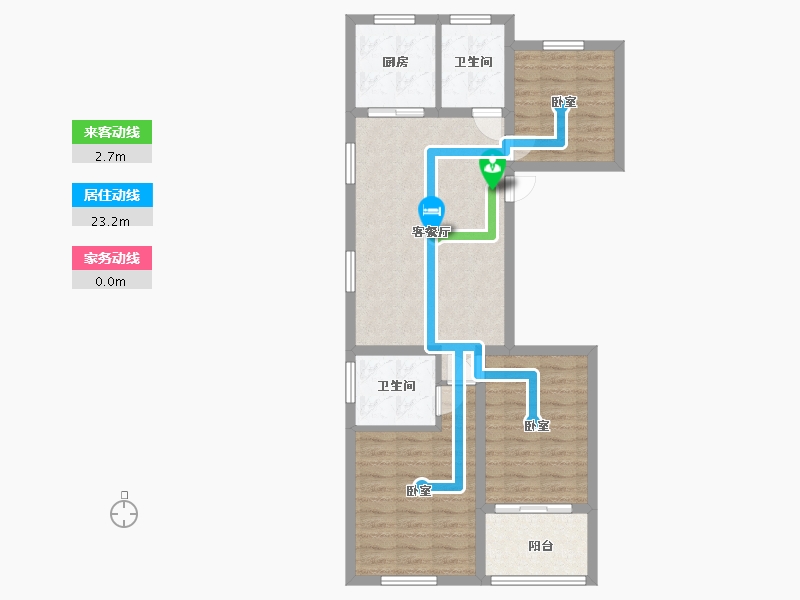 浙江省-衢州市-中梁外滩壹号院-78.46-户型库-动静线