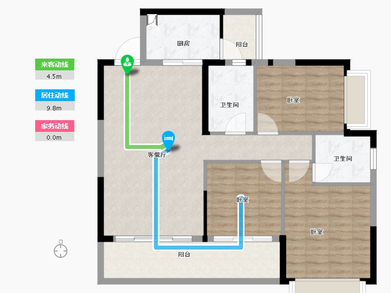 广东省-韶关市-乐昌永乐城-98.00-户型库-动静线