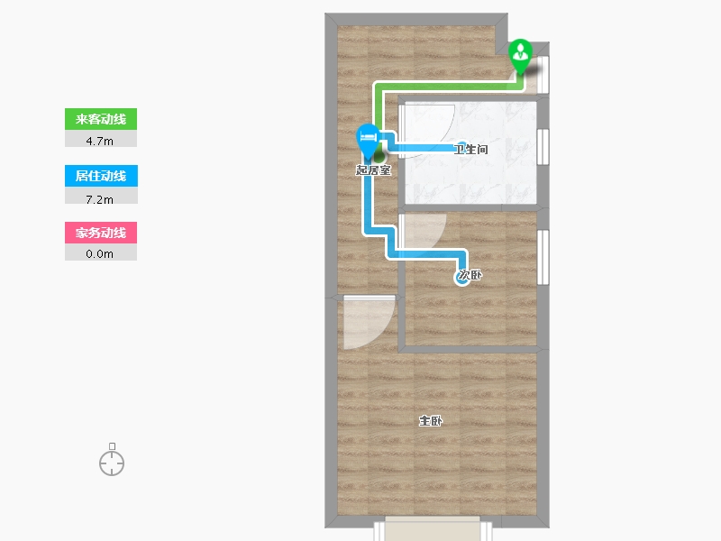 湖南省-长沙市-龙湖新壹城-42.19-户型库-动静线