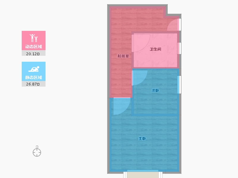 湖南省-长沙市-龙湖新壹城-42.19-户型库-动静分区