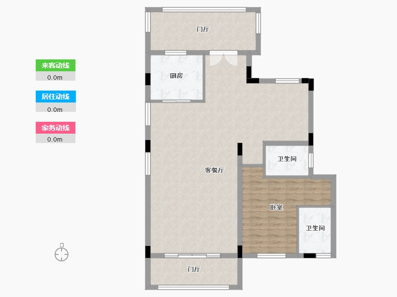 广东省-梅州市-岭南院子-105.49-户型库-动静线