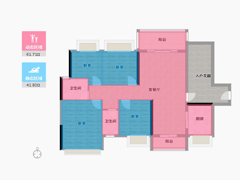 广东省-河源市-东海国际新城-106.35-户型库-动静分区