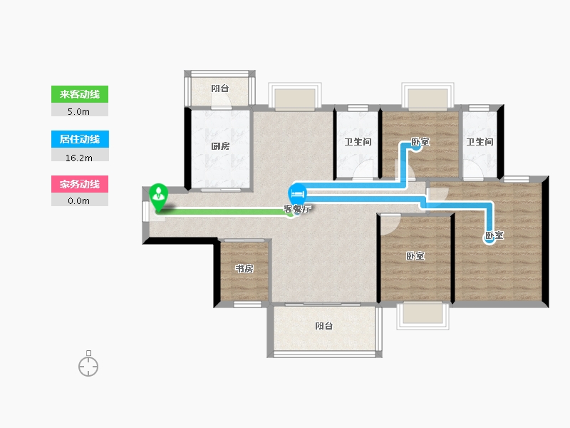 广东省-东莞市-嘉宏锦峯-97.25-户型库-动静线