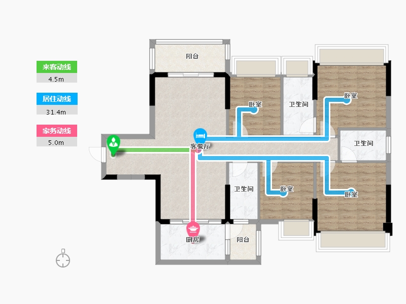 广东省-阳江市-宏强时代-107.59-户型库-动静线