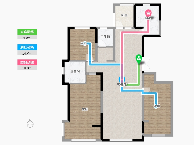 青海省-西宁市-中房蓝岸-122.48-户型库-动静线