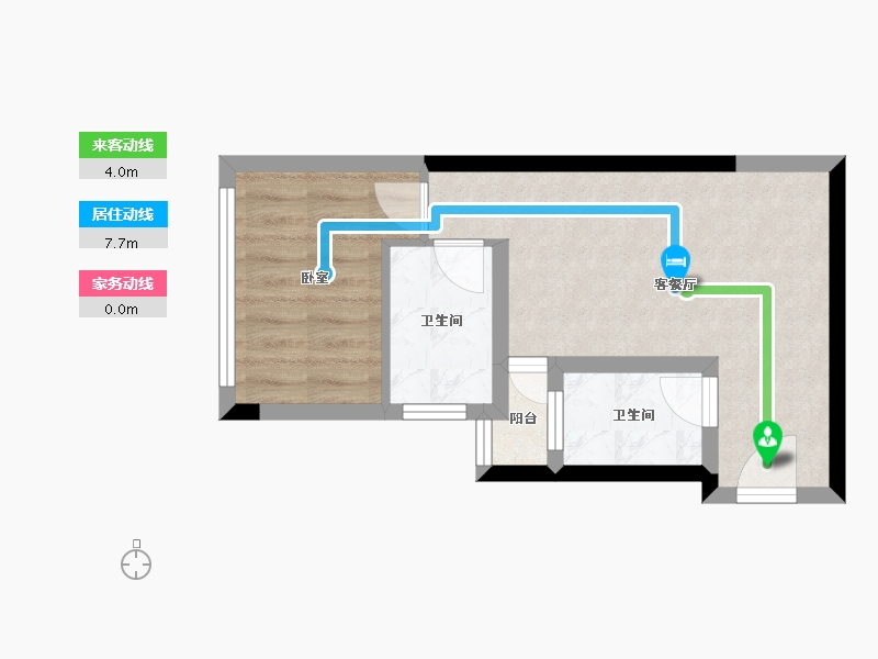 广东省-珠海市-中国铁建大厦-37.96-户型库-动静线