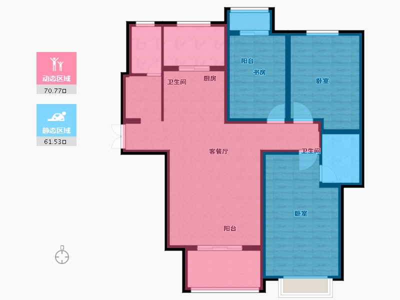 河南省-商丘市-理想国际-119.00-户型库-动静分区