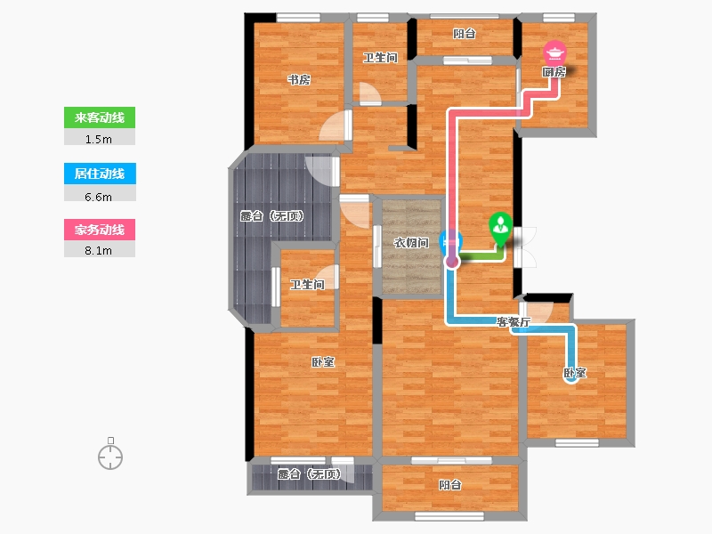 河南省-开封市-林语溪-111.72-户型库-动静线