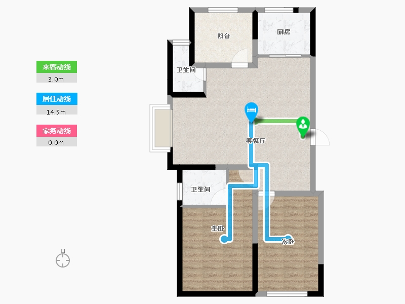 山东省-济宁市-名仕城-78.51-户型库-动静线