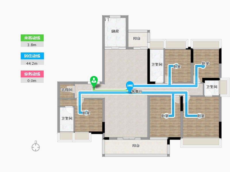 广东省-河源市-十里东岸·江语城-152.39-户型库-动静线