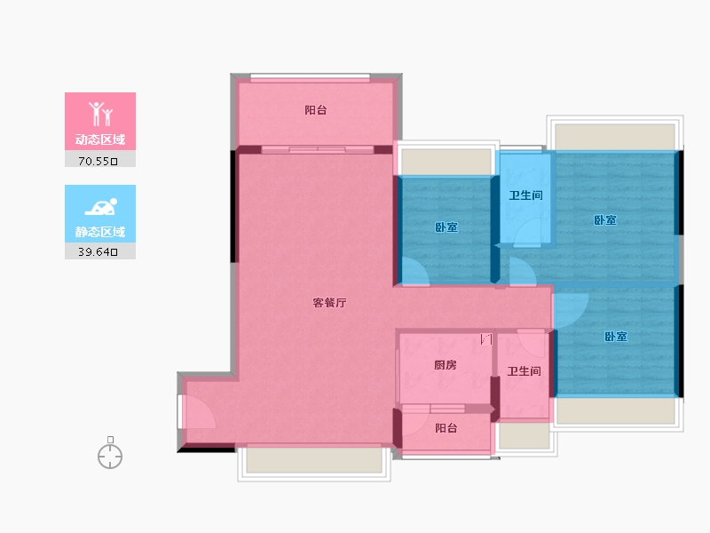 广东省-阳江市-星海湾-99.36-户型库-动静分区