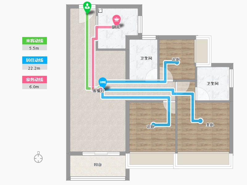 广东省-肇庆市-美的悦山-79.19-户型库-动静线