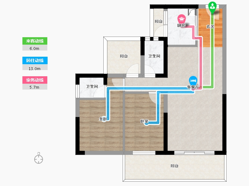 广东省-惠州市-御水龙庭-78.03-户型库-动静线