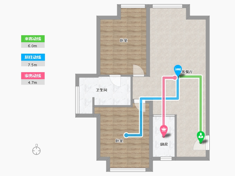 广东省-河源市-客天下河源-73.00-户型库-动静线