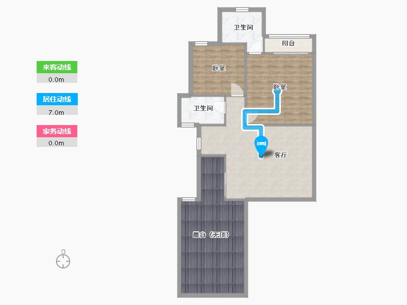 广东省-东莞市-保利领秀山-94.32-户型库-动静线