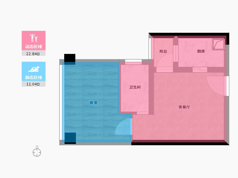 广东省-珠海市-中国铁建大厦-28.85-户型库-动静分区