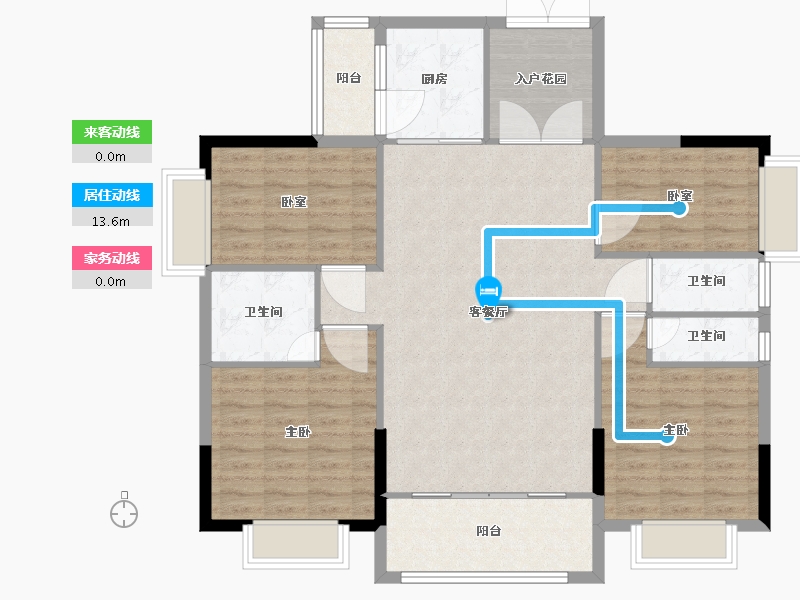 广东省-清远市-金保利·世界城-115.16-户型库-动静线