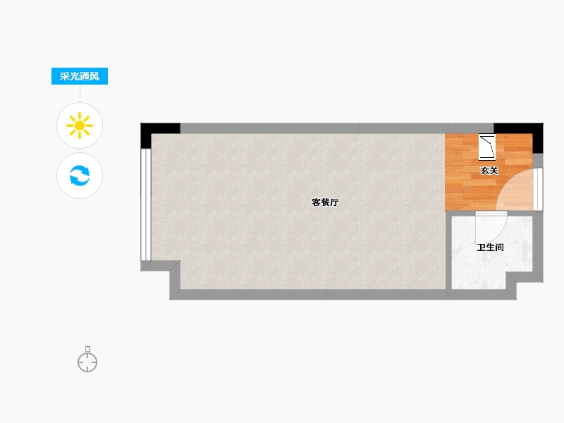 湖南省-怀化市-嘉鸿天街（榆园）-33.85-户型库-采光通风