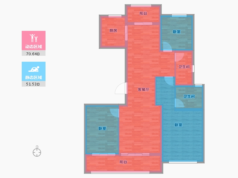 河南省-开封市-融创开封宸院-110.00-户型库-动静分区