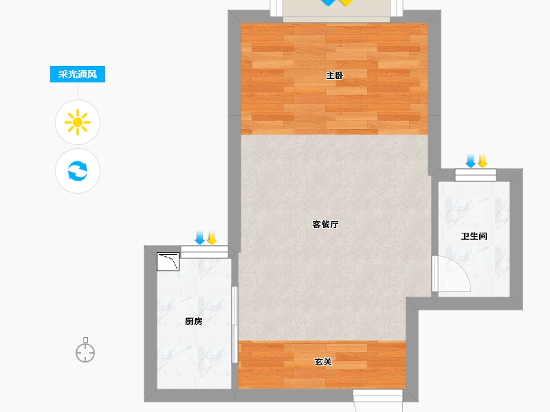 湖南省-怀化市-嘉鸿天街（榆园）-33.04-户型库-采光通风