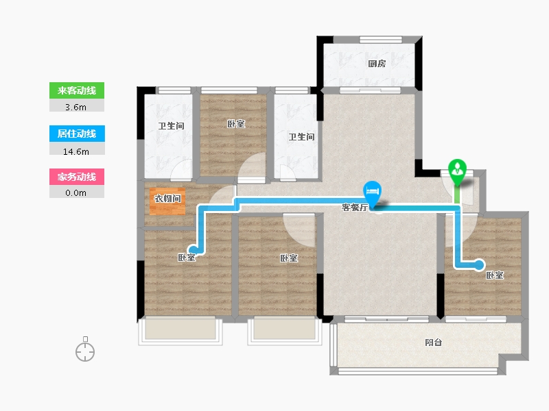 广东省-广州市-华润置地·广州瑞府-112.00-户型库-动静线