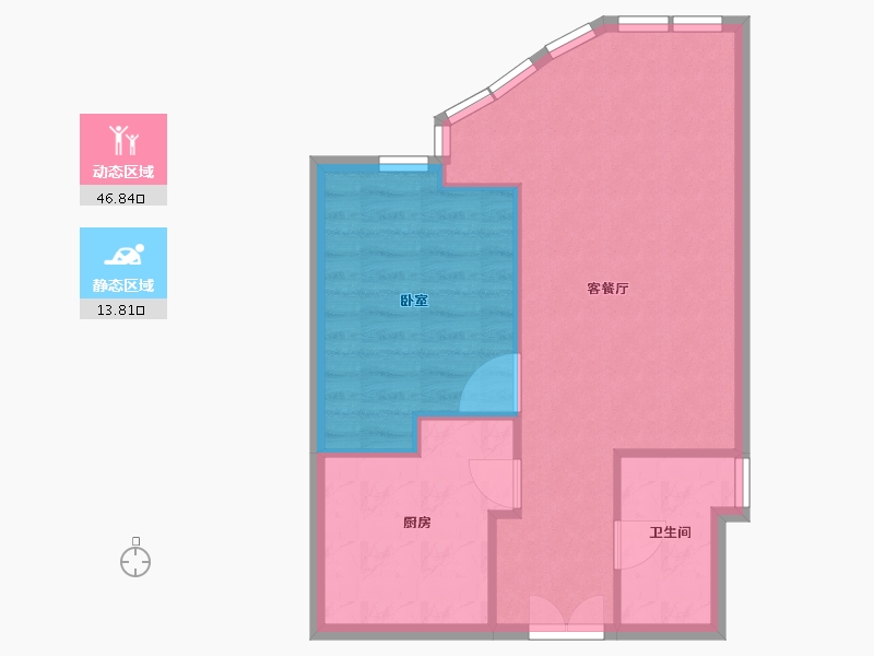 广东省-深圳市-中电迪富大厦-55.36-户型库-动静分区