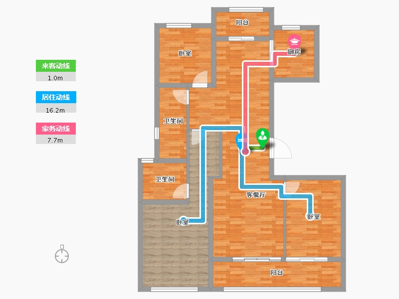 河南省-开封市-融创开封宸院-109.99-户型库-动静线