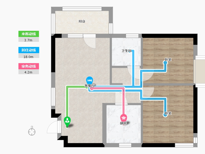 湖北省-武汉市-武汉恒大首府-59.26-户型库-动静线