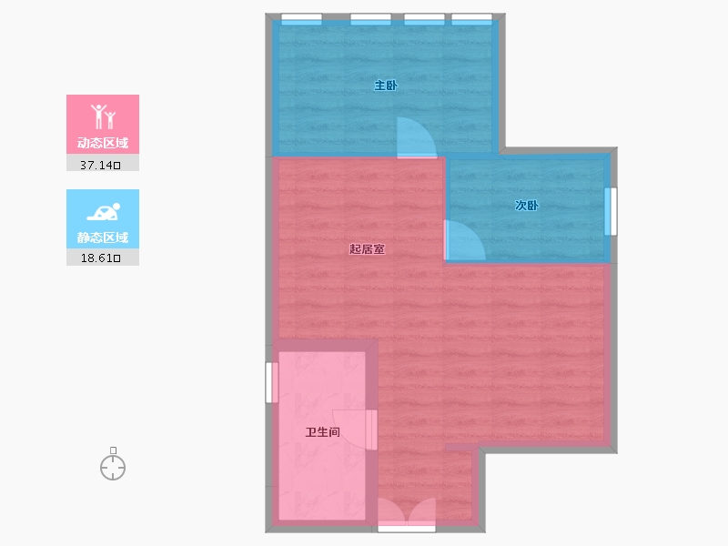 广东省-深圳市-中电迪富大厦-50.11-户型库-动静分区