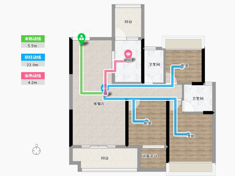 湖南省-娄底市-湘中府-97.74-户型库-动静线