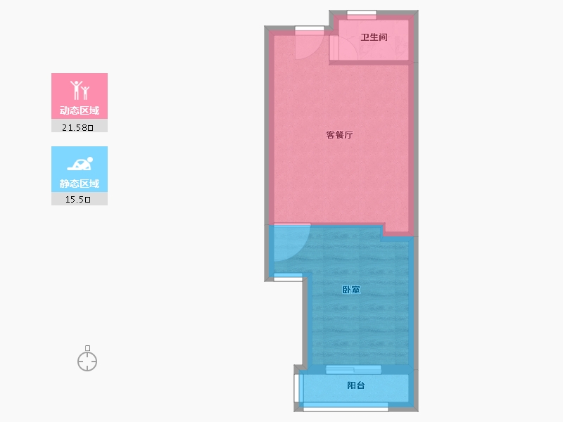 广东省-汕头市-锦绣星河名轩-32.84-户型库-动静分区