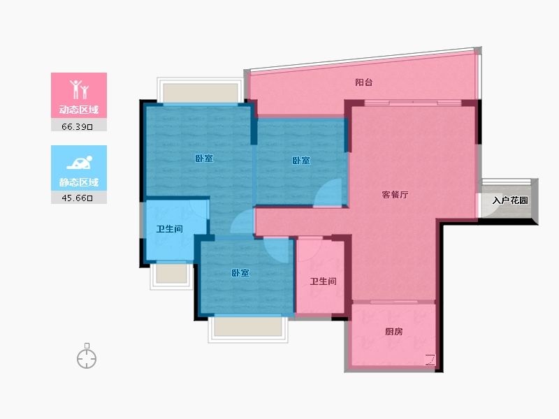 广东省-韶关市-乐昌永乐城-103.63-户型库-动静分区