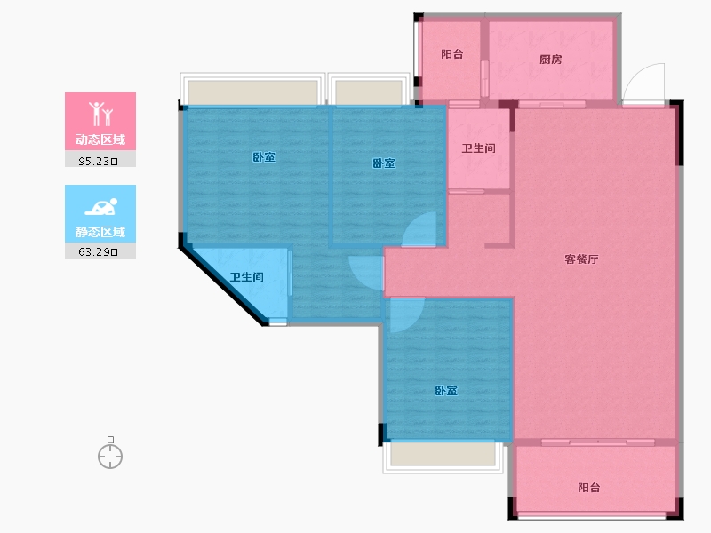 广东省-韶关市-乐昌利华雅居-146.78-户型库-动静分区