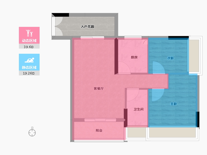 广东省-珠海市-和丰御庭-58.93-户型库-动静分区