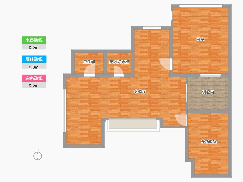 辽宁省-大连市-凤起潮鸣-108.71-户型库-动静线